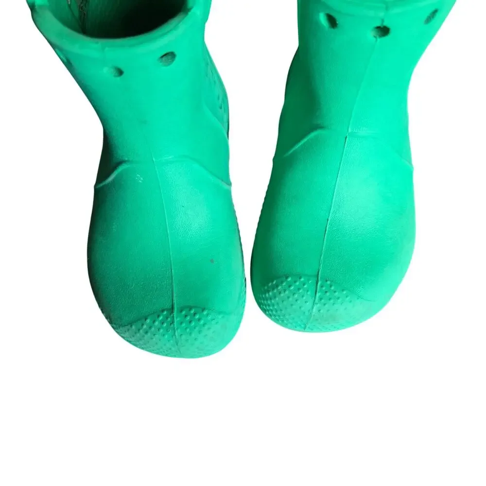 Crocs Green Handle It Rain Boots Size: 6